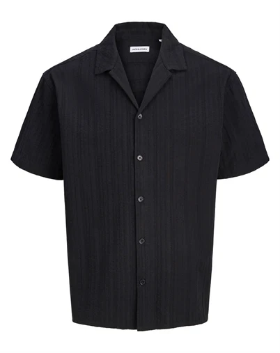 Jack & Jones - JJETyson Resort Skjorte - Black